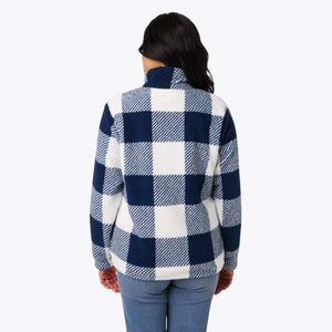 Mobile Warming Women's Upland Sherpa Printed Long Heated Jacket