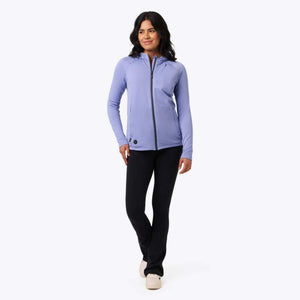 Mobile Warming Women's Element Mid-Layer Full Zip Heated Hoodie