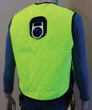 HyperKewl Evaporative Cooling Vest - Sport - Hi-Viz Lime - Safety Harness Ready