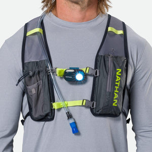 Nathan Luna Fire 400 RX Chest or Waist Run LED Light - Sailor Blue