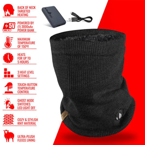 ActionHeat 5V Battery Heated Knit Gaiter