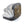 Dark gray and tan portable camping fan by Treva, with integrated white lights and adjustable angle, showing the 'TREVA' logo.
