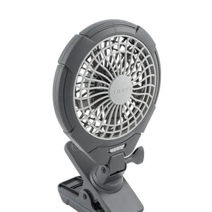 O2Cool Treva 5" Battery Operated Clip Fan - Front