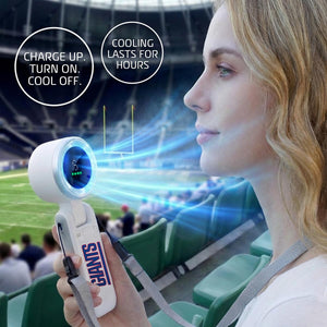 AlphaCool New York Giants Rechargeable Handheld Fan