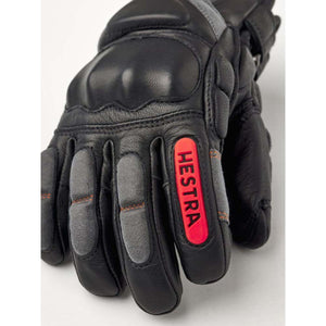 Hestra Impact Racing Junior Gloves (Black/Red, 7)