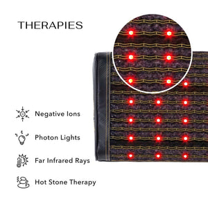 HealthyLine Jet Infrared Heated Pillow - 19x11 Inch