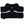 Black textured knee pad by Onyx Cool with a honeycomb pattern and central circular detail.