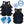 Open Box AlphaCool Frosty Mesh Ice Vest with Replacement Ice Packs