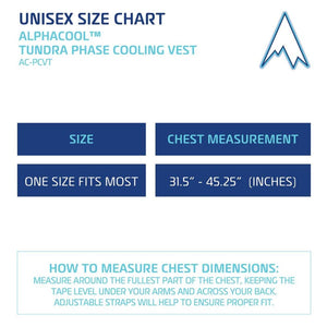 Open Box AlphaCool Tundra Phase Change Cooling Vest