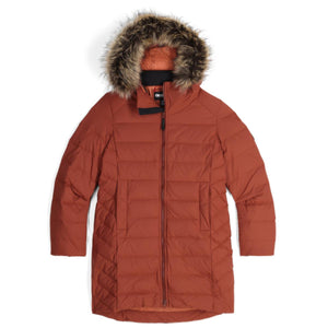Outdoor Research Women's Coze Lux Down Parka (Bone, XS)