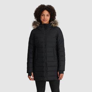 Outdoor Research Women's Coze Lux Down Parka (Bone, XS)