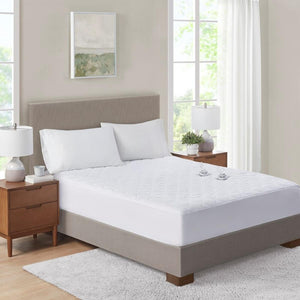 Serta Heated Microfiber Mattress Pad - Full