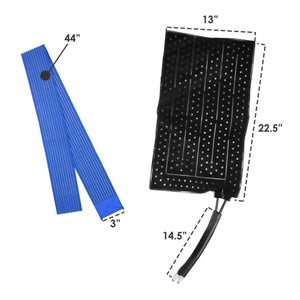 Polar Products 3.0 Cold Therapy Universal Pad with 3" x 44" Velcro Belts- Cooler System NOT included