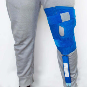 Polar Products Active Ice 3.0 Cold Therapy Knee, Ankle, Elbow Pad with Elastic and Velcro Belts- Cooler System NOT included