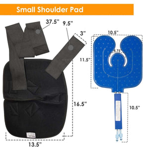 Polar Products Active Ice 3.0 Cold Therapy Shoulder Pad with Belts- Cooler System NOT included