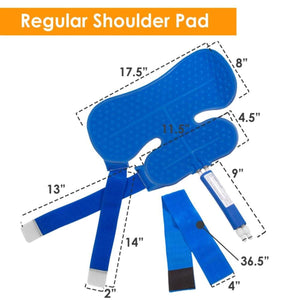 Polar Products Active Ice 3.0 Cold Therapy Shoulder Pad with Belts- Cooler System NOT included