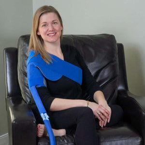 Polar Products Active Ice 3.0 Cold Therapy Shoulder Pad with Belts- Cooler System NOT included