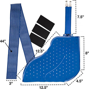 Polar Products Active Ice 3.0 Full Coverage Cold Therapy Foot & Ankle Pad with Detached Belts