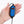 Black and blue digital controller for a cold therapy system by Polar Products, with a red digital display and control buttons, held in a hand with red nail polish.