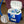 Blue and white cooling reservoir by Polar Products with open lid showing water bottles and a highlighted gasket seal.