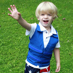 Polar Products Cool Kids Toddler Cooling Vest with Cool58 Cooling Packs