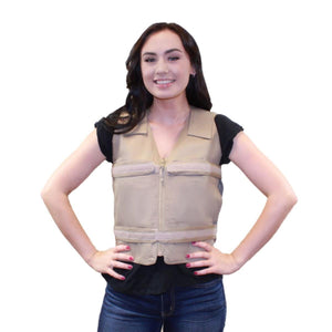 Polar Products Kool Max Adjustable Zipper Cooling Vest for Size S/M - Front