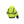 Hi-Vis Lime Bomber Jacket by Pyramex Safety with reflective grey stripes, black cuffs and hem, shown from the back.