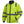 Pyramex Safety Winter Wear RJR3410 Series Class 3 Hi-Vis Lime 4-in-1 Quilted Reversible Jacket - Front