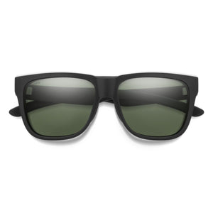 Smith Optics Lowdown 2 Sunglasses ChromaPop Gray Green - Matte Black Frame