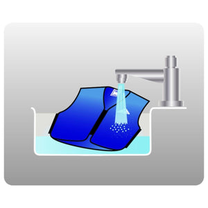 HyperKewl Evaporative Cooling Tank Black/Blue