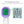 UTK No Contact Forehead Digital Infrared Thermometer with LCD Display