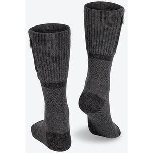 Mobile Warming Unisex 3.7V Wool Crew Heated Socks