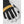 Hestra Unisex Couloir 5-Finger Ski Gloves (Black/White, 10)