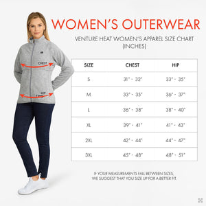 Venture Heat 12V Women's Down Bluetooth Battery Heated Jacket
