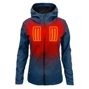ActionHeat 5V Women's Waterproof Heated Rain Jacket - Front