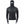 Black men's base layer hoodie top with a built-in balaclava by Seirus, featuring body-mapped hexagonal patterns and thumbholes.