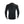 Black long sleeve top by Seirus featuring a subtle chevron pattern, shown from the back.