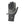 Black all-weather gloves by Seirus, with textured grip palms, an adjustable wrist strap, and brand logo on the cuff.