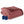 Dusty rose full-size electric heated blanket by Shavel with a quilted pattern, plush trim, and two blue remote controls.