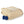 Beige quilted electric heated blanket by Shavel, folded showing a soft texture, satin trim, and two blue controllers.