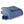 Blue full-size electric heated blanket by Shavel, featuring a plush velvet top, quilted flannel underside, and two remote controls.