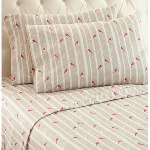 Shavel Micro Flannel Print Sheet Set - Twin