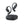 Matte black open-ear earbuds by Shokz, shown floating above their charging case.
