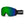 Smith Optics 4D MAG Goggles ChromaPop Sun Green Mirror - Black Frame - Front