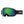 Smith Optics Grom Junior Goggles Green Sol-X Mirror - Black Frame - Front