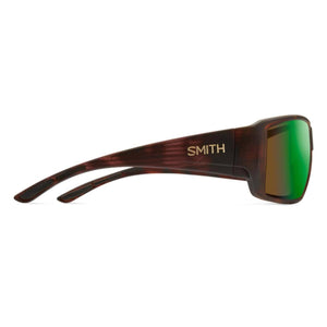 Smith Optics Guide's Choice Sunglasses ChromaPop Glass Polarchromic Brown Green Mirror - Matte Tortoise Frame