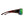 Tortoise frame sunglasses by Smith Optics with green mirrored lenses and a white SMITH logo, viewed from the side.