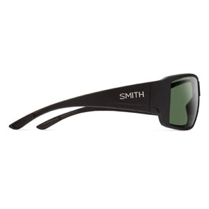 Smith Optics Guide's Choice Sunglasses ChromaPop Polarized Gray Green - Matte Black Frame