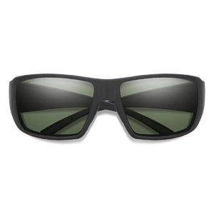Smith Optics Guide's Choice Sunglasses ChromaPop Polarized Gray Green - Matte Black Frame