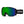 Smith Optics I/O Goggles Chromapop Sun Green Mirror - Black Frame - Front